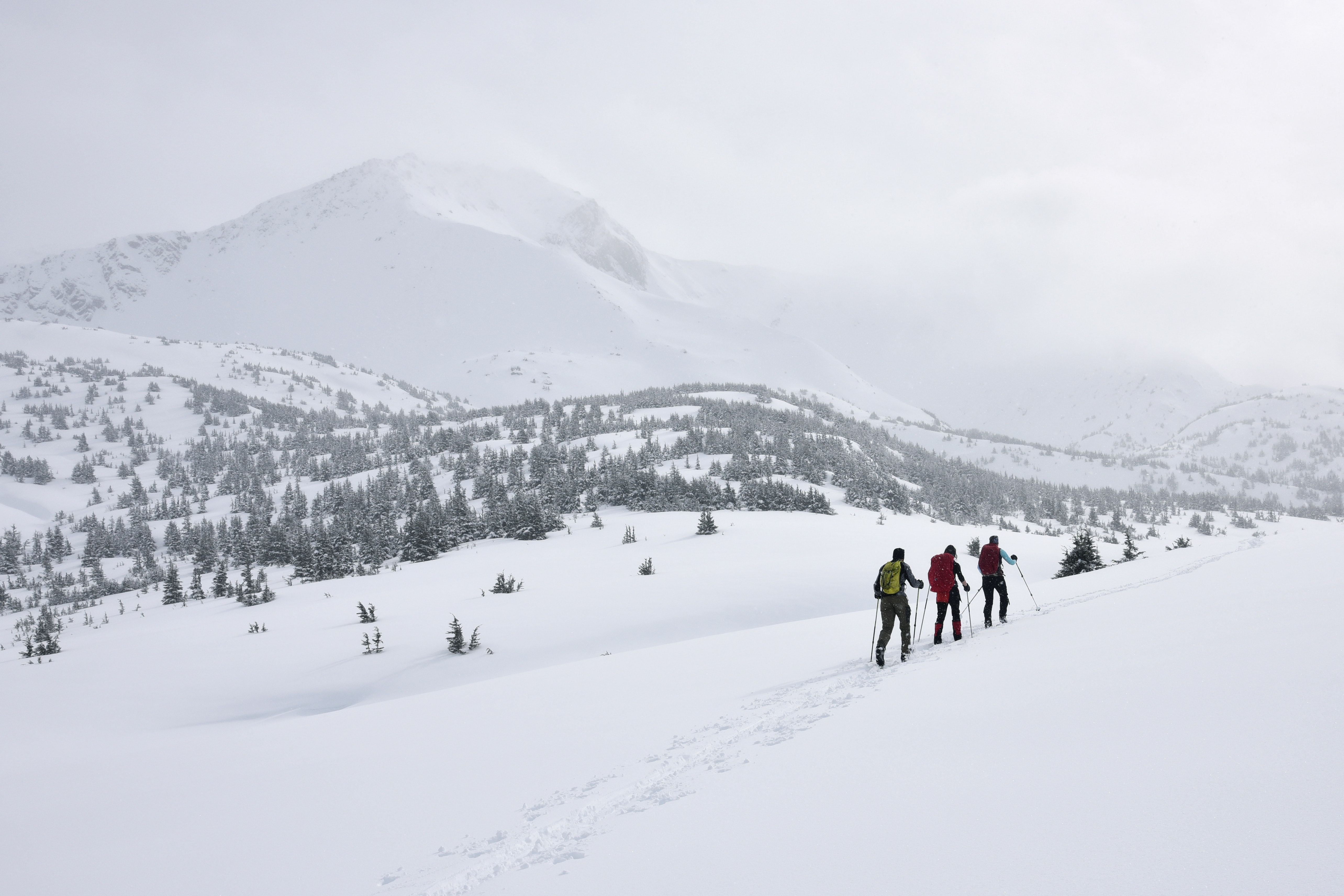 snow mountains